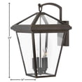 thumbnail image 3 of 2568OZ-LL Hinkley Lighting Alford Place - 4 Light Extra Large Outdoor Wall Lantern in Traditional Style - 14 Inches Wide by 24 Inches High-Oil Rubbed, 3 of 23