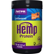 Jarrow Formulas Hemp Protein (Organic), Supports Gastrointestinal, Immune & Respiratory Health, 16 Ounce