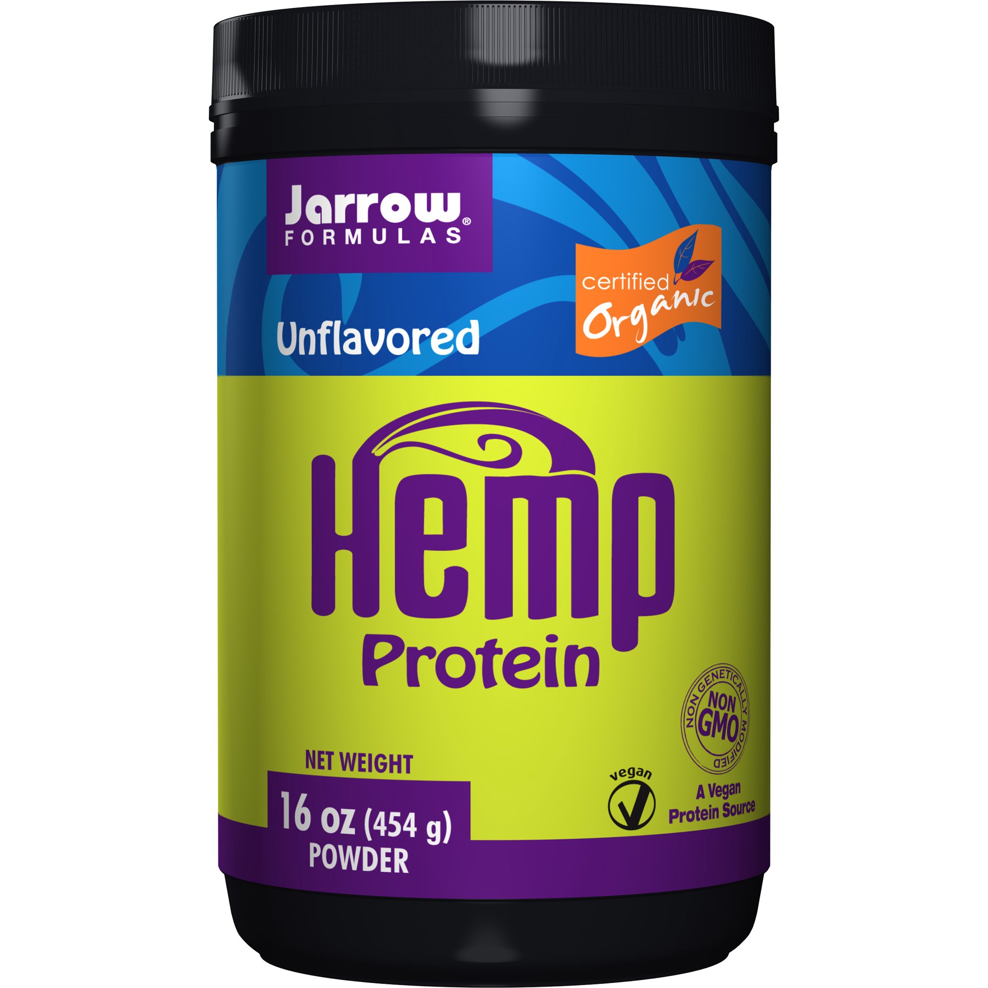 Jarrow Formulas Hemp Protein (Organic), Supports Gastrointestinal, Immune & Respiratory Health, 16 Ounce