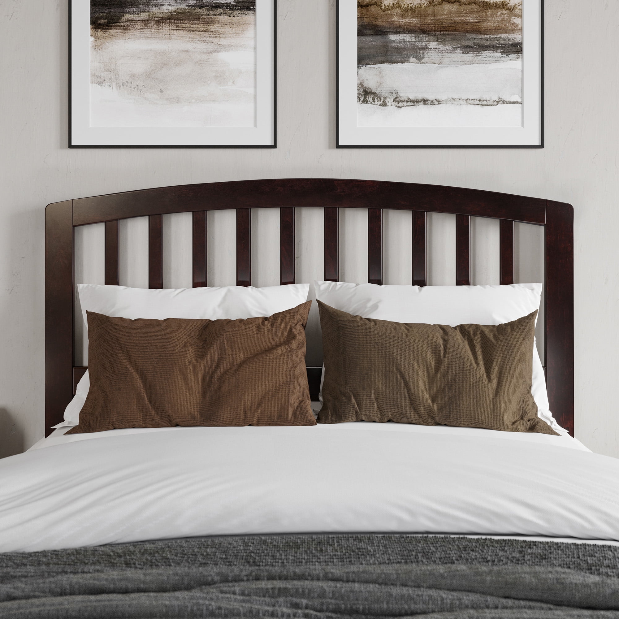 AFI Richmond Full Solid Wood Headboard, Espresso