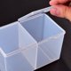 thumbnail image 5 of Caja De Almacenamiento Transparente Con Tapa Para Bastoncillos De Algodón, Hisopos Y Brus, 5 of 5