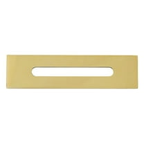 Kingston Brass TC4012 Made to Match Bathtub Overflow Hole Cover - Polished Brass