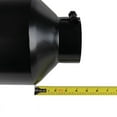 thumbnail image 5 of Spec-D Tuning 5"Inlet / 8" Outlet Black Stainless Steel Truck Bolt-On Exhaust Muffler Tip Fits select: 2007-2009 FORD F150, 2007-2009 CHEVROLET SILVERADO, 5 of 7