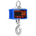 thumbnail image 1 of Hanging Scale, Digital Crane Scale 1000KG, Industrial Heavy Duty Crane Scale LED Indication, Blue, 1 of 10