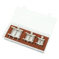 Unique Bargains 3pcs Watch Movement Holder Metal Reversible Movement Holder Watchmaker Repair Tools Kit for Fix Movement 1.8/1.5/1inch