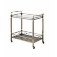 thumbnail image 1 of ACME Matiesen Serving Cart in Antique Brass, 1 of 5