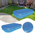 thumbnail image 2 of LLDYYDS Cubierta de piscina rectangular, se adapta a 104 pulgadas x 68 pulgadas, cubierta de piscina inflable rectangular, cubierta de piscina inflable, a prueba de polvo, impermeable, cuadrada, 2 of 7