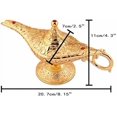 Retro Arabian Style Decorative Oil Lamp,Classic Collectible Tabletop ...
