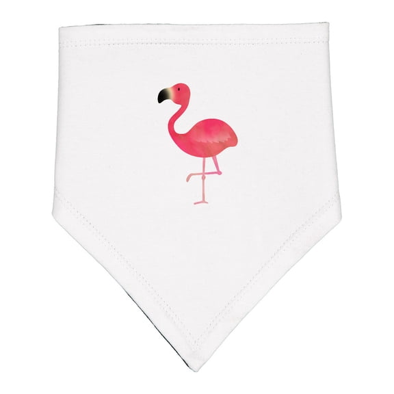 Inktastic Cute Flamingo Bird Baby Bandana Bib