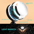 thumbnail image 2 of Updated 10X Magnifying Lighted Makeup Mirror with Touch Control LED Lights, 360, 2 of 6