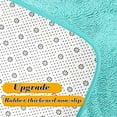 thumbnail image 7 of Fufafayo under $5 5 Pieces Shaggy Bath Mat Set, Soft Absorbent Plush Bathroom Rugs, Non Slip Microfiber Bath Rugs with U-Shaped Contour Toilet Mat, 7 of 7