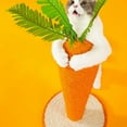 thumbnail image 4 of Rascador para gatos Bling Bling con forma de zanahoria almohadilla suave para rascar para gatos, 4 of 5