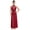 Burgundy, variant on Women Modern Contemporary Dancewear Lyrical Dance Costume Mesh Flowy Skirt Dance Class Belly Ivory S