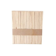 1Set/50PCS Wooden Waxing Wax Spatula Tongue Depressor Disposable Bamboo Sticks Kit