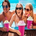 thumbnail image 2 of Taza para hacer granizados – DIY Magic Slushy Maker Squeeze Cup, taza portátil para batidos para hacer jugos, leche y helado, taza para hacer granizados de doble capa, regalos de cumpleaños para amigo, 2 of 5