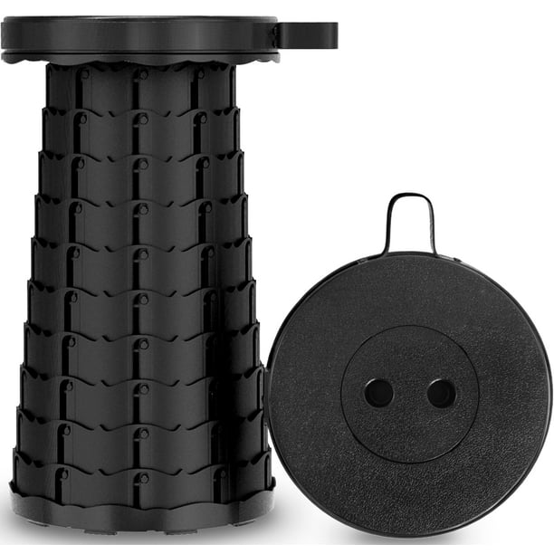 IMMEKEY Telescopic Stool, Foldable Stool with Load Capacity 400lbs