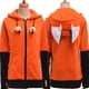 thumbnail image 2 of Disfraz de Animal con orejas de zorro para Cosplay, chaqueta con capucha, sudadera naranja cálida, Unisex, 2 of 5