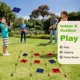 thumbnail image 5 of Juego gigante de tic tac toe para exteriores, KJR, 122 x 122 cm, portátil, 5 of 6