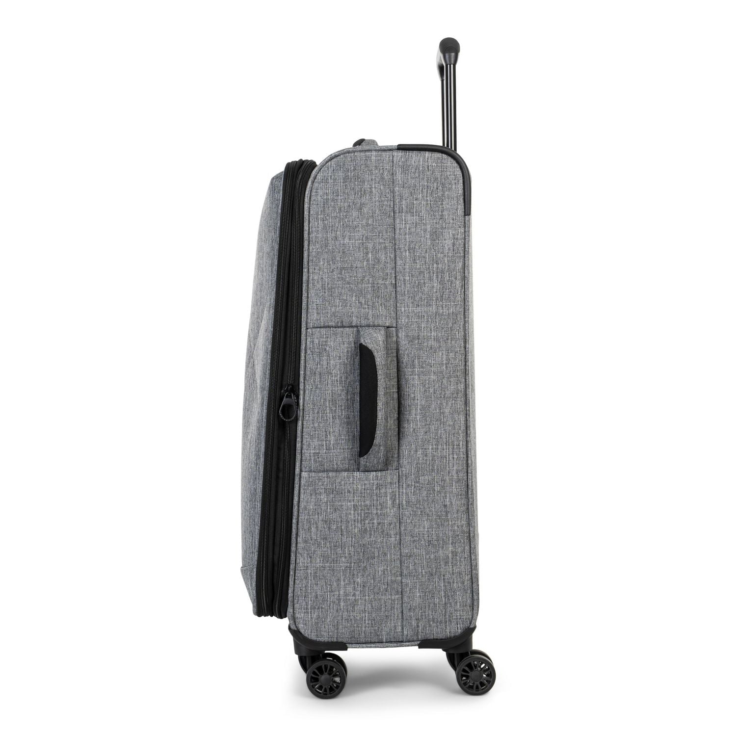 Swiss Mobility -YYZ Collection - SOFTSIDE LUGGAGE WITH DOUBLE 360-DEGREE SPINNER WHEELS - CHARCOAL