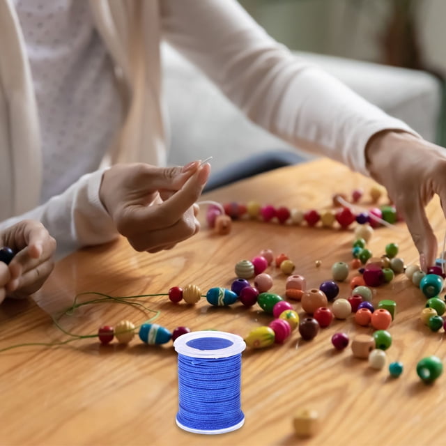unbranded Hilo De Nylon 0.8mm Para Bisutería Con 10 Colores Durables Para Manualidades