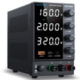 thumbnail image 1 of Fuente de alimentación de sobremesa DC WANPTEK POWER ajustable 0-160 V 0-2A, 1 of 9