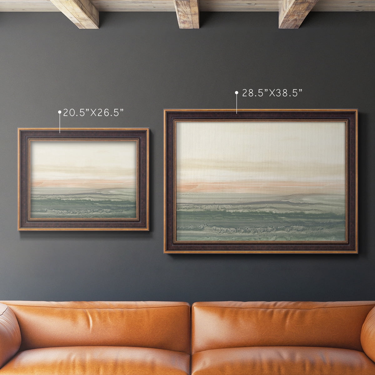 Atlantic Sunrise I Premium Framed Canvas- Ready to Hang
