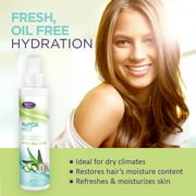 Life-flo NaPCA Mist | Hydrating Spray for Face, Body and Hair | With Aloe and Sodium PCA for Softer, Fresher Skin | 8oz