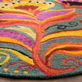 thumbnail image 3 of Safavieh  Handmade Blossom Blue Indoor Wool Rug 8' x 8' Round 8' Round Indoor,Handmade Round, 3 of 5