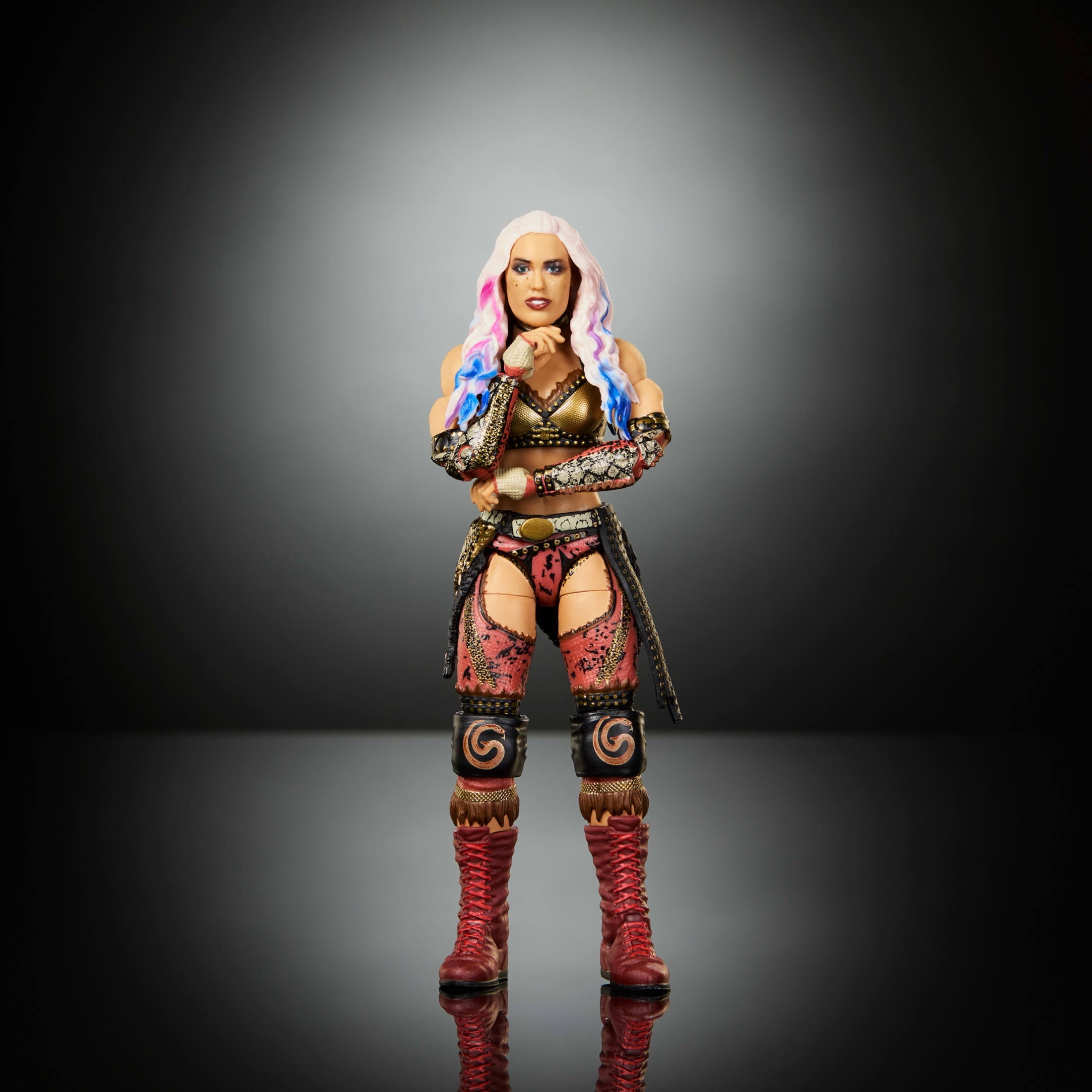 WWE Elite Giulia Action Figure, Series #125 Set, 6-inch Collectible with Accessories