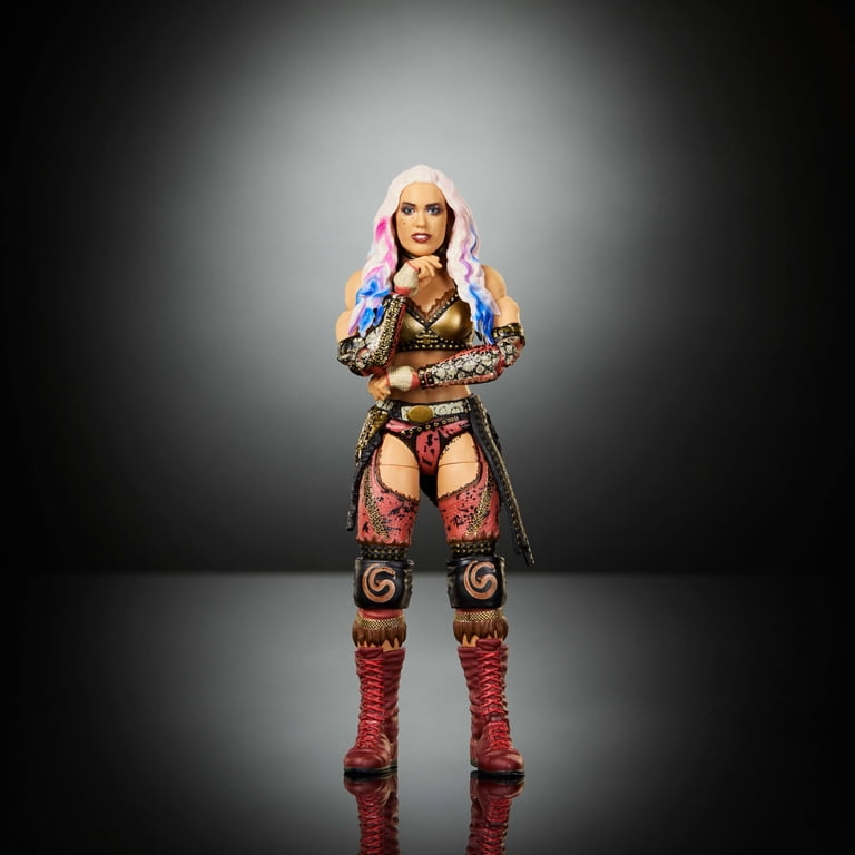 Figura De Acción WWE Elite #125 - Giulia Coleccionable De 6 Pulgadas, Con 25 Puntos De Articulación, Manos Intercambiables Y Detalles TrueFX, Para Fans De La Lucha Libre