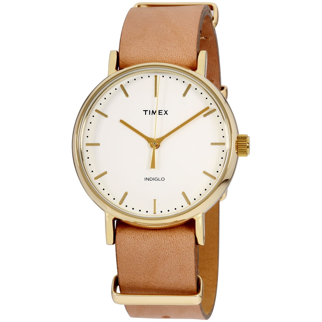 Timex Fairfield Quartz Movement White Dial Unisex Watch TW2P98400 -  Walmart.com