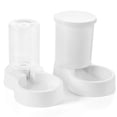 thumbnail image 3 of Alimentador automático para mascotas de 800mL, dispensador de agua de plástico de gran capacidad para perros y gatos, juego de alimentadores, 4 colores, 2 estilos, tazón de comida integrado para, 3 of 7