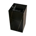 thumbnail image 2 of Fine Fixtures Grand Pedestal 18" Wide Black With Copper Grains Sintered Stone, 2 of 6