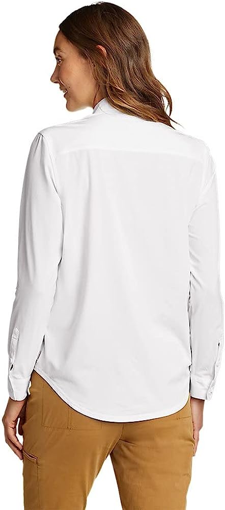 Eddie Bauer Women Departure deals 2.0 Long Sleeve Shirt Top