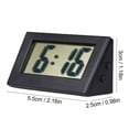 thumbnail image 3 of Small Digital Clock, LCD Digital Electronic Clock, Travel Clock, Portable Desk Clock, No Tick Electric Desk Clock, Battery Operated, Digital Clock For Table Bedroom, 3 of 8