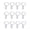 blue light, variant on 12 Pack Led Fairy Lights Battery Operated String Lights Waterproof Silver Wire 6.5 Feet 20 Led Firefly Starry Moon Lights for DIY Wedding Party Bedroom Patio Christmas