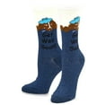 thumbnail image 5 of TeeHee Get Well Soon Signature Cotton Crew Socks for Women 3-Pack (Cat and Dog Dolphin), 5 of 5
