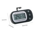 thumbnail image 3 of Naiovety ABS Digital LCD Screen Display Meter Temperature Gauge Refrigerator Control Button Battery Powered Type7 NO7, 3 of 6