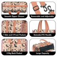thumbnail image 3 of Teacher Tote Bag,Black Cute Dachshund Dog and Wine Teacher Utility Tote Bag,Large Work Tote Bags for Women with Multiple Pockets,Top Zipper Closure,13.8x10.6x6.7 Inch, 3 of 5