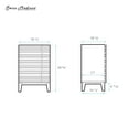 thumbnail image 2 of Cascade 18" Freestanding Bathroom Vanity Cabinet without Top in Green Oak, 2 of 6