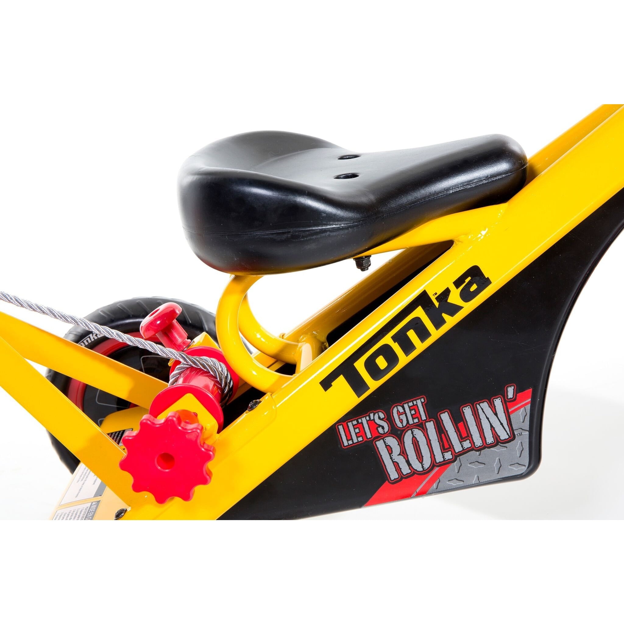 tonka tricycle with tow cable