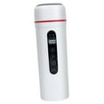 thumbnail image 3 of Hervidor de agua eléctrico para coche, de 0,4 l, universal, de calentamiento rápido, alimentado por , portátil, ligero, para hombre de negocios, 3 of 8