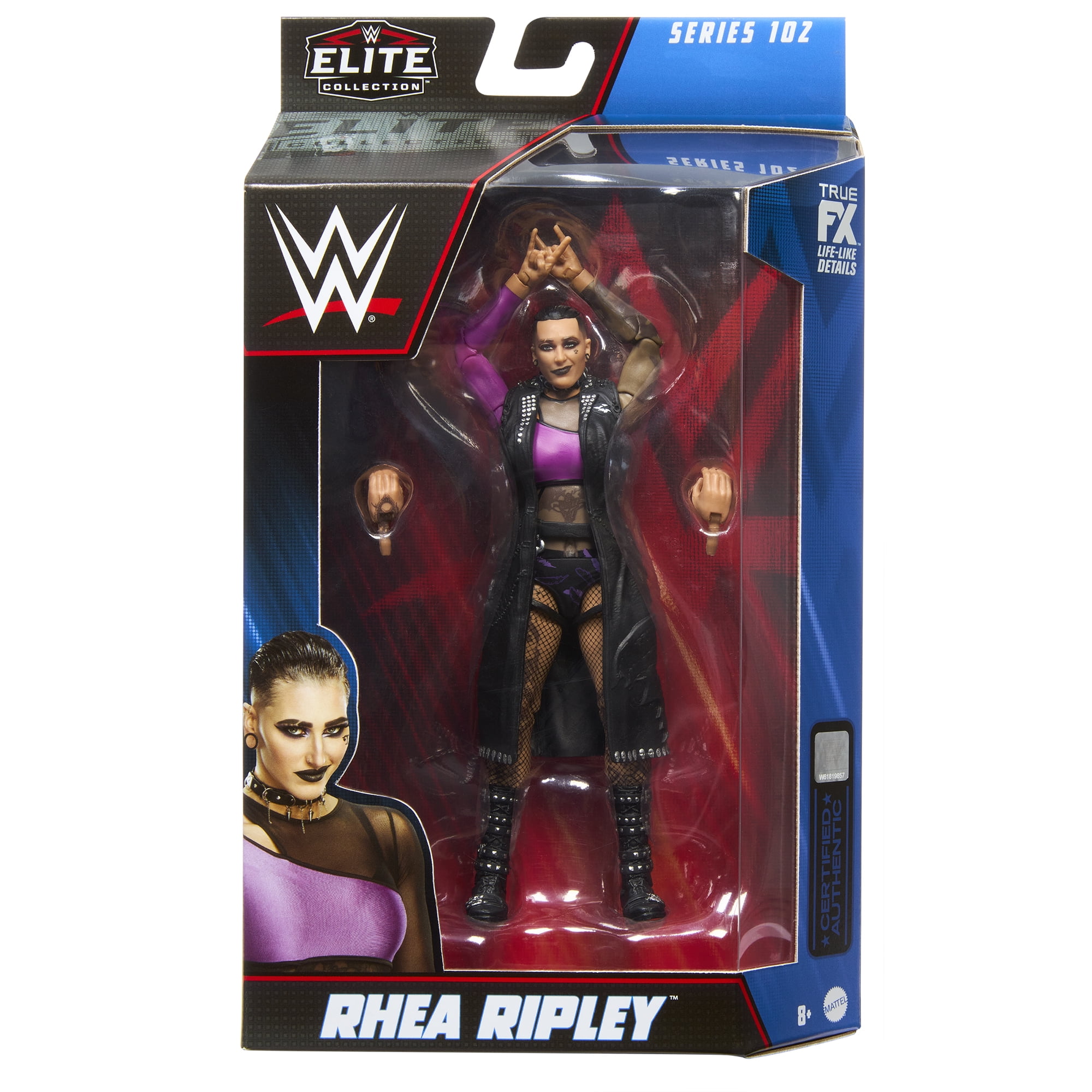 Rhea Ripley WWE Elite 102 Mattel WWE Toy Wrestling Action Figure