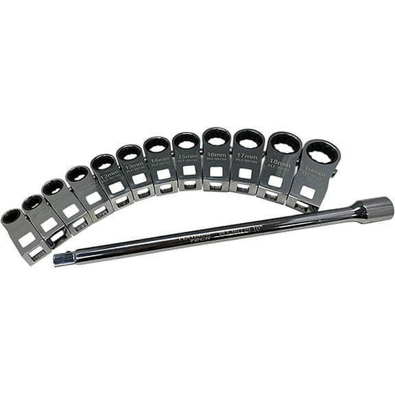 12PC METRATCT Crowfoot Wrench Set 99730