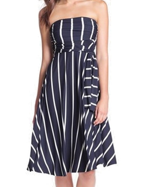 elan striped maxi dress