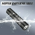 thumbnail image 5 of HIBIBUD 3.9" Mini Flashlight, Keychain Flashlight, USB Rechargeable 5W Black Light for Hiking, 5 of 7