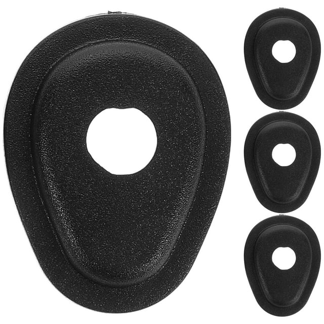 Shisuyan 4 Pcs Indicateurs de Moto, Adaptateurs de Signal de Virage, Intercalaires Noirs pour Personnalisation de Véhicule