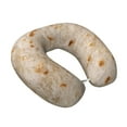 thumbnail image 2 of Gaeub Tortilla Print Memory Foam Travel Pillow,U-Shaped Neck Pillow,Head Neck Support Airplane Pillow,Flight Pillow for Traveling,Car,Home,Office,Washable Cover, 2 of 8