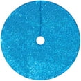 thumbnail image 1 of CNKOO Sequin Christmas Tree Skirt Double Layers Tree Mat Sparkly Glittery  Tree Supplies Holiday Home Decor for Slim Tree, 1 of 5