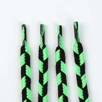 1 Pair Round Boot Laces 9mm Mixed Color Shoelaces for Boots, Work Boots & Hiking Shoes - 47 inch / 120CM